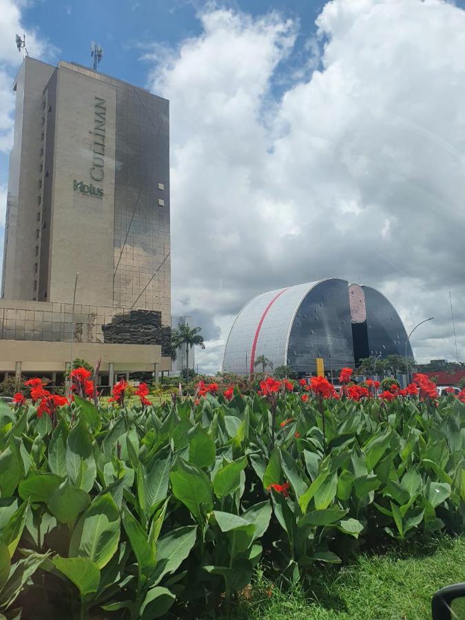 Cullinan Brasilia Flat Particular Em Hotel Junto Ao Shopping - Sem Cafe Exterior photo